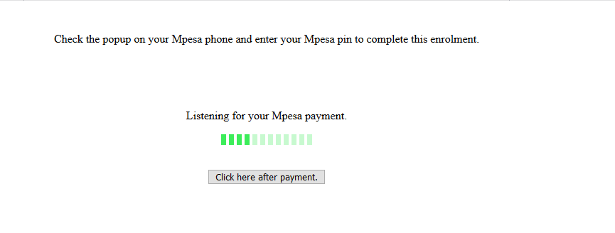 adding Mpesa payment on Moodle