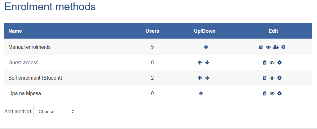 adding Mpesa payment on Moodle